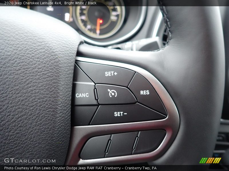 Bright White / Black 2020 Jeep Cherokee Latitude 4x4