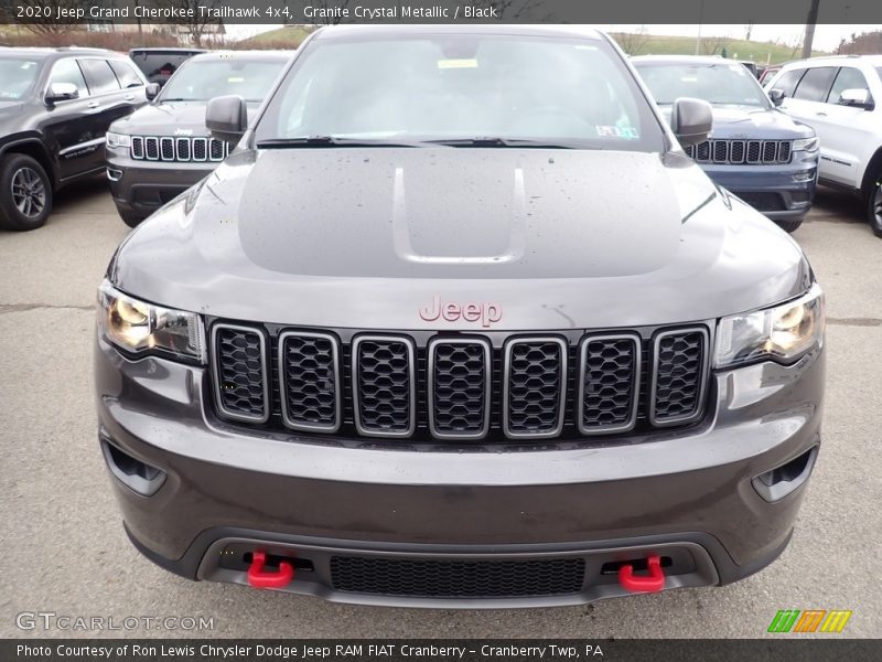 Granite Crystal Metallic / Black 2020 Jeep Grand Cherokee Trailhawk 4x4