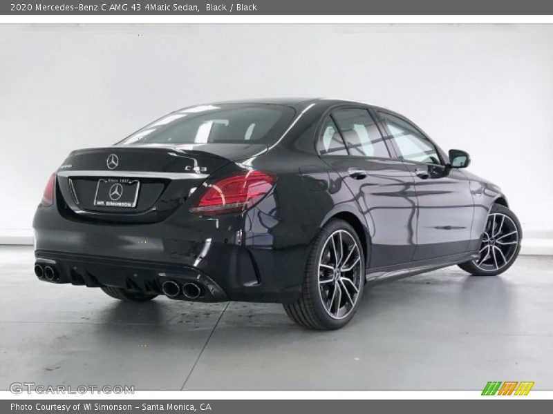 Black / Black 2020 Mercedes-Benz C AMG 43 4Matic Sedan