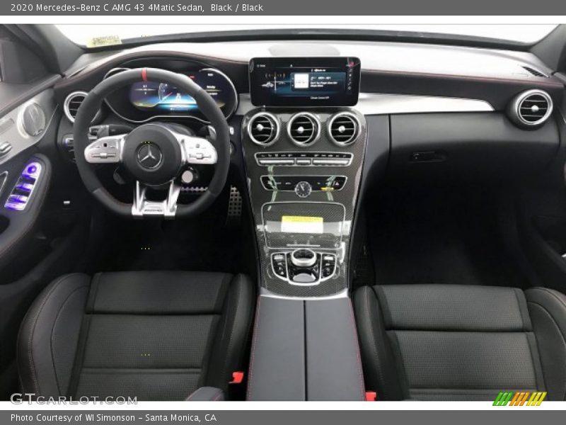 Dashboard of 2020 C AMG 43 4Matic Sedan