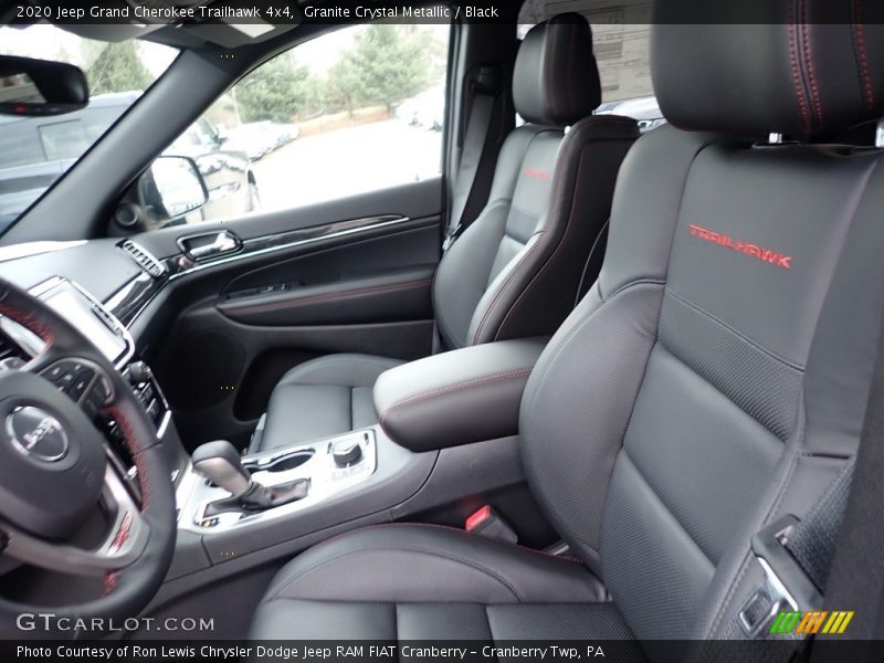 Front Seat of 2020 Grand Cherokee Trailhawk 4x4