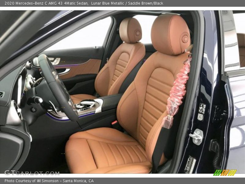  2020 C AMG 43 4Matic Sedan Saddle Brown/Black Interior