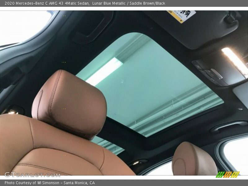 Sunroof of 2020 C AMG 43 4Matic Sedan