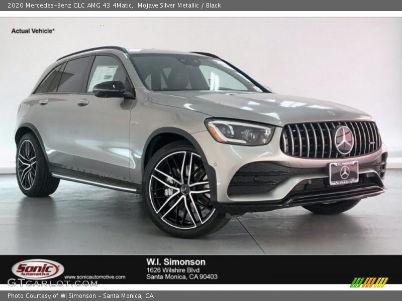 Mojave Silver Metallic / Black 2020 Mercedes-Benz GLC AMG 43 4Matic