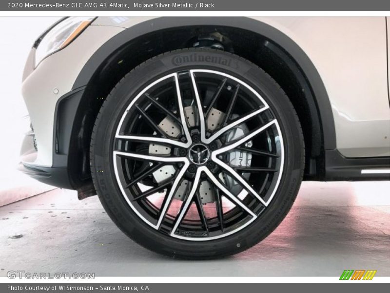 Mojave Silver Metallic / Black 2020 Mercedes-Benz GLC AMG 43 4Matic
