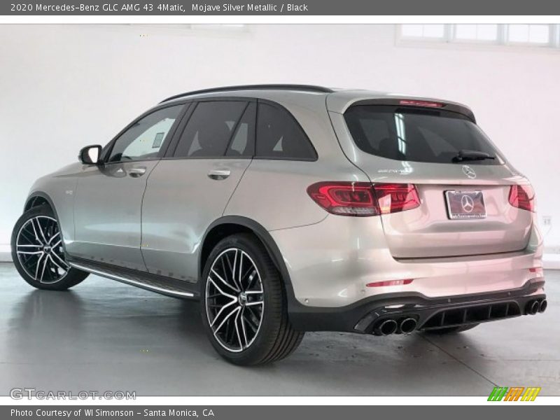 Mojave Silver Metallic / Black 2020 Mercedes-Benz GLC AMG 43 4Matic