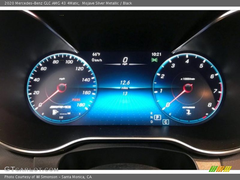 Mojave Silver Metallic / Black 2020 Mercedes-Benz GLC AMG 43 4Matic