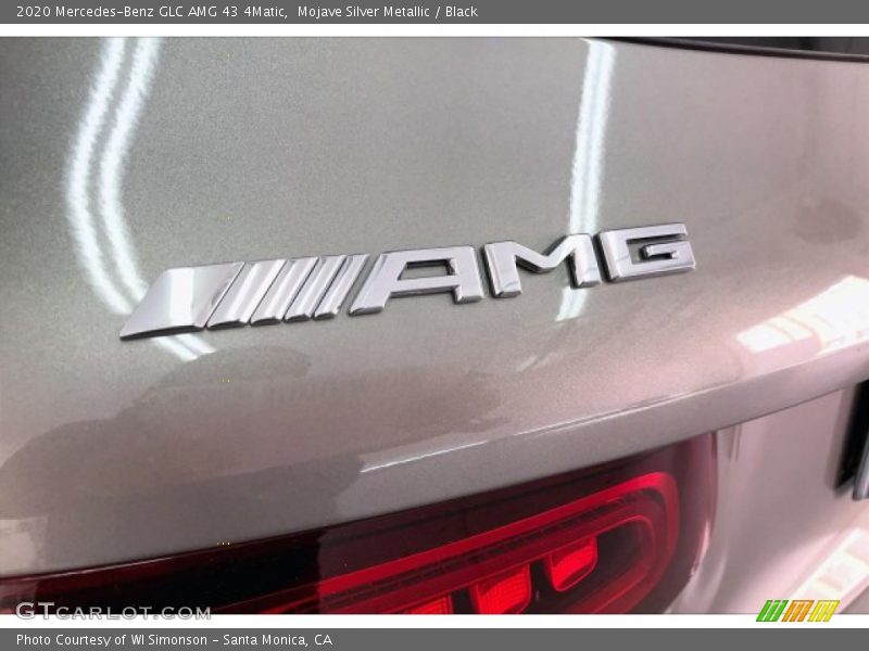 Mojave Silver Metallic / Black 2020 Mercedes-Benz GLC AMG 43 4Matic
