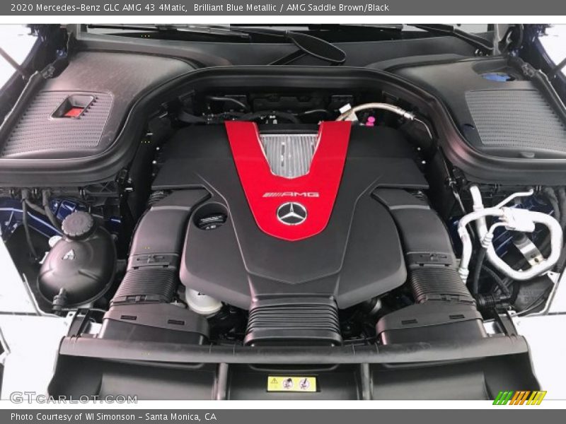  2020 GLC AMG 43 4Matic Engine - 3.0 Liter AMG biturbo DOHC 24-Valve VVT V6