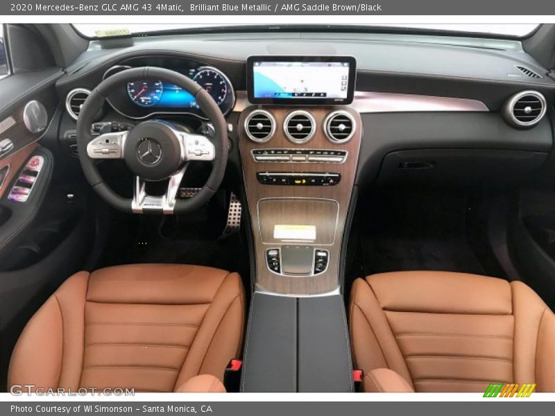 Dashboard of 2020 GLC AMG 43 4Matic