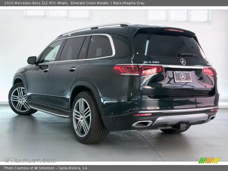 Emerald Green Metallic / Black/Magma Gray 2020 Mercedes-Benz GLS 450 4Matic