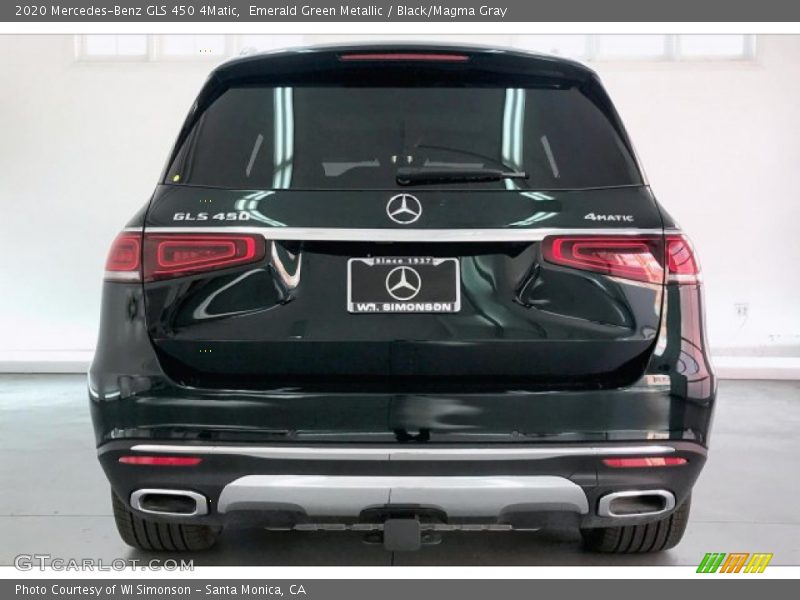 Emerald Green Metallic / Black/Magma Gray 2020 Mercedes-Benz GLS 450 4Matic