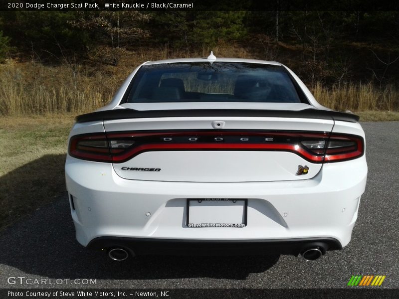 White Knuckle / Black/Caramel 2020 Dodge Charger Scat Pack