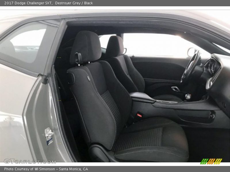 Destroyer Grey / Black 2017 Dodge Challenger SXT