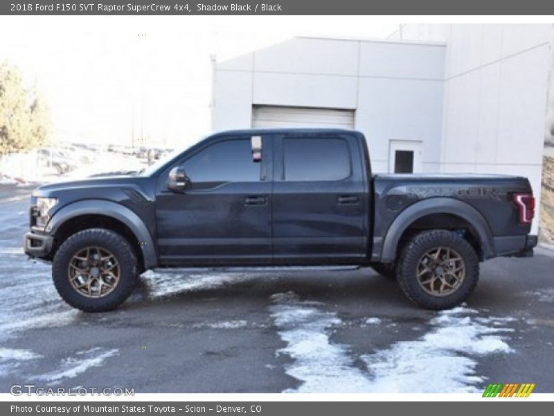 Shadow Black / Black 2018 Ford F150 SVT Raptor SuperCrew 4x4