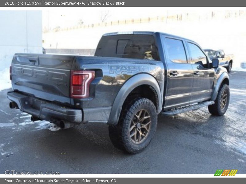 Shadow Black / Black 2018 Ford F150 SVT Raptor SuperCrew 4x4