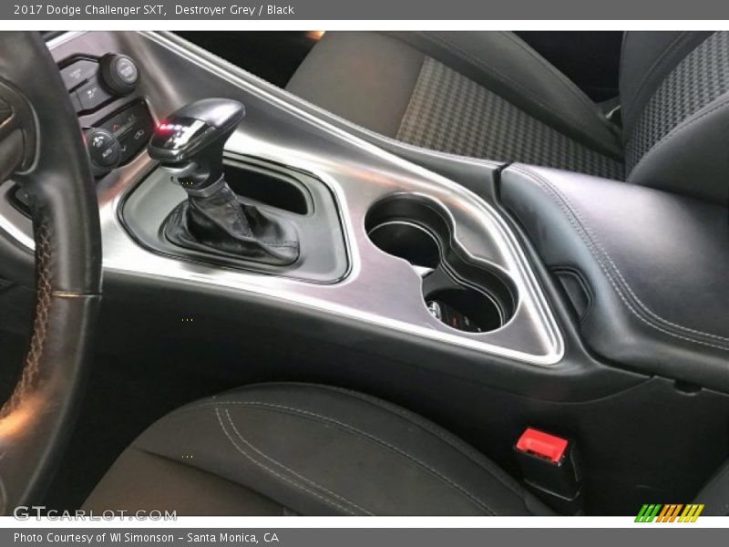 Destroyer Grey / Black 2017 Dodge Challenger SXT