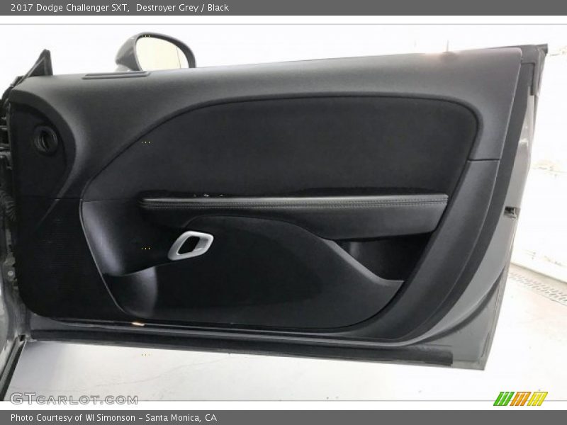 Destroyer Grey / Black 2017 Dodge Challenger SXT