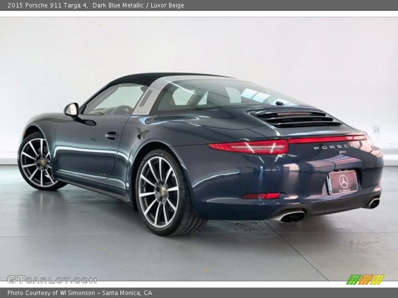  2015 911 Targa 4 Dark Blue Metallic
