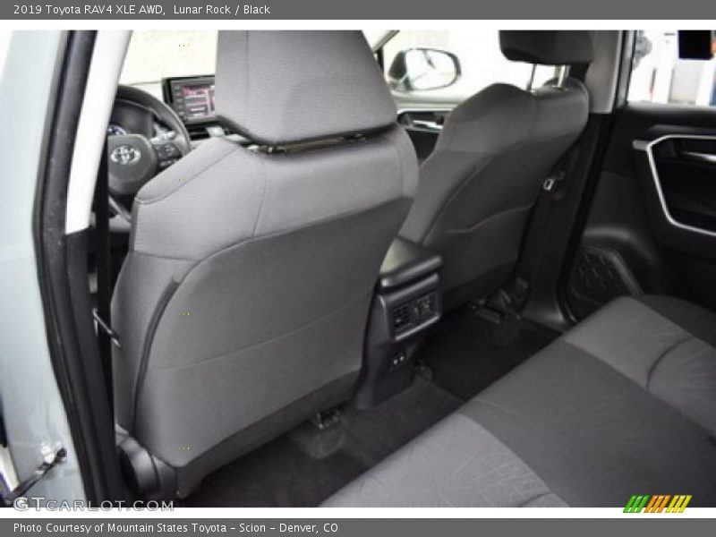 Lunar Rock / Black 2019 Toyota RAV4 XLE AWD