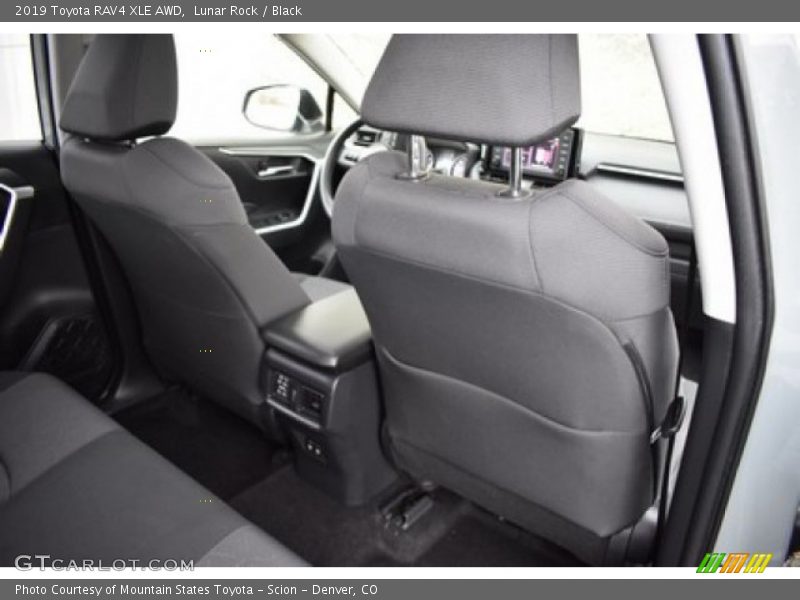 Lunar Rock / Black 2019 Toyota RAV4 XLE AWD