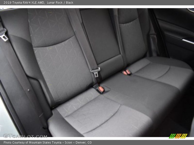 Lunar Rock / Black 2019 Toyota RAV4 XLE AWD