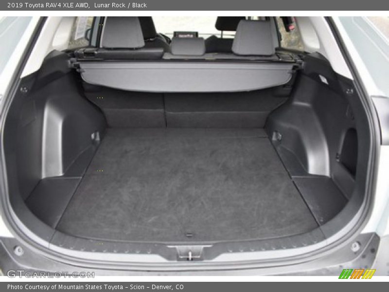 Lunar Rock / Black 2019 Toyota RAV4 XLE AWD
