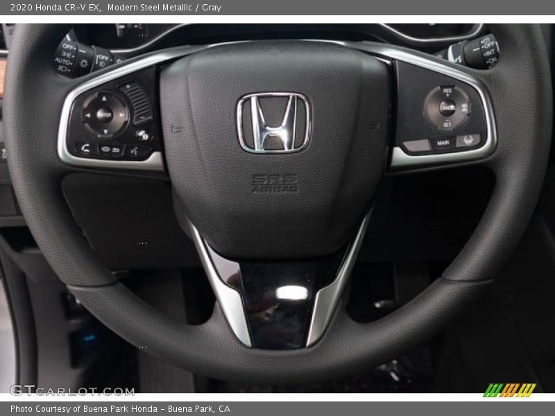 Modern Steel Metallic / Gray 2020 Honda CR-V EX