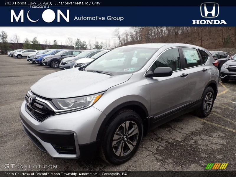 Lunar Silver Metallic / Gray 2020 Honda CR-V LX AWD