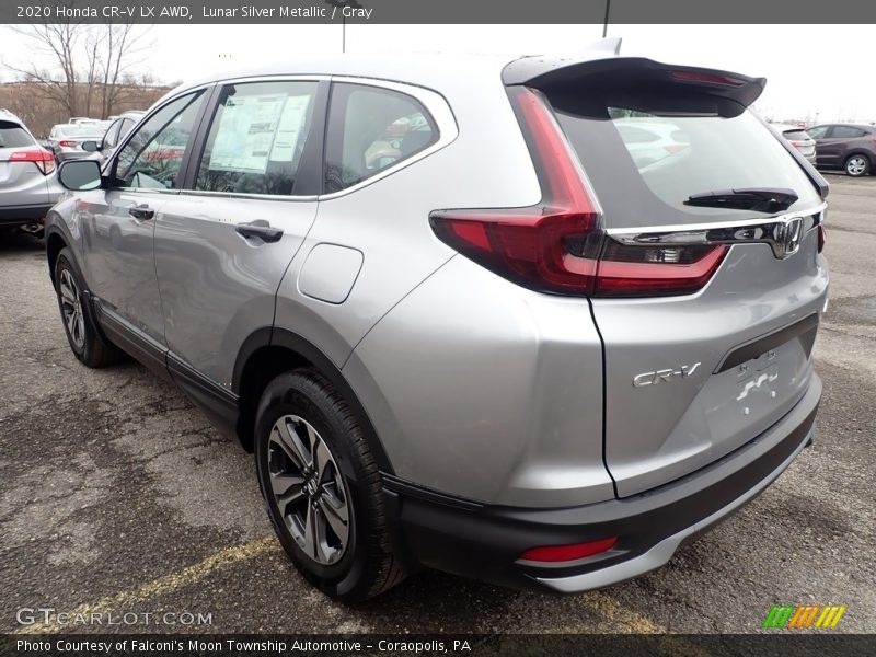 Lunar Silver Metallic / Gray 2020 Honda CR-V LX AWD