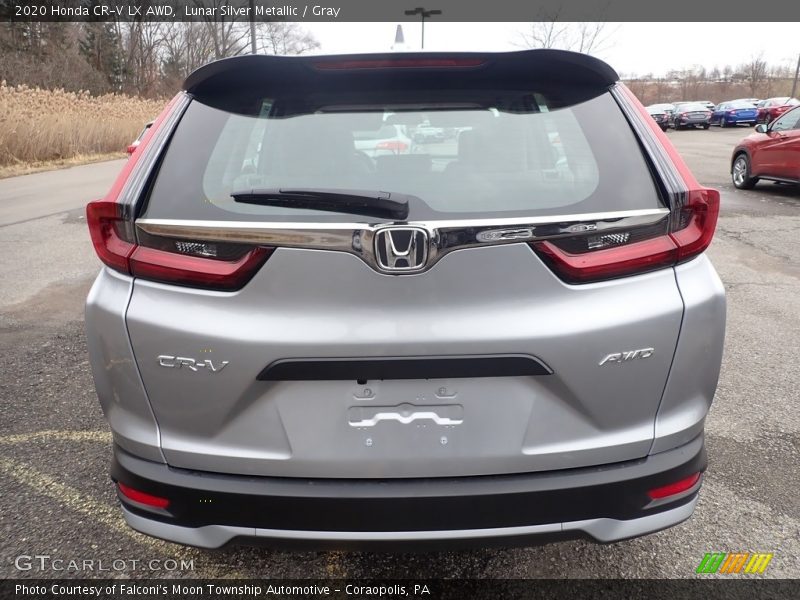 Lunar Silver Metallic / Gray 2020 Honda CR-V LX AWD
