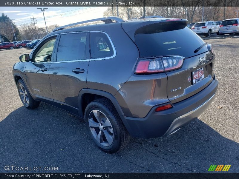 Granite Crystal Metallic / Ski Gray/Black 2020 Jeep Cherokee Limited 4x4