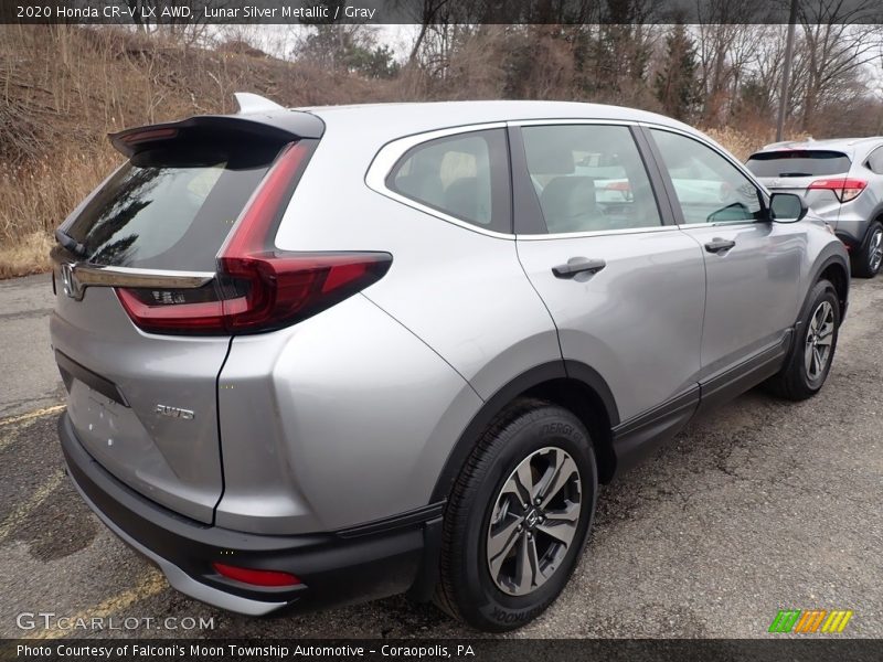 Lunar Silver Metallic / Gray 2020 Honda CR-V LX AWD