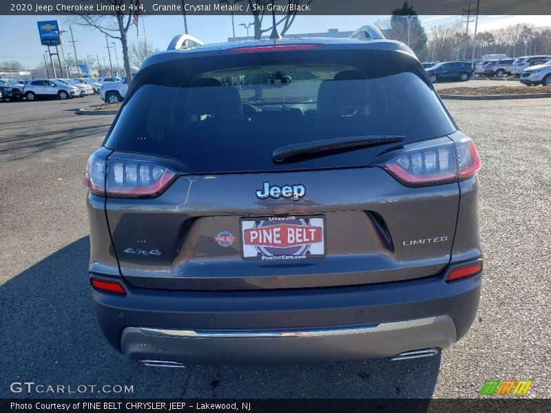 Granite Crystal Metallic / Ski Gray/Black 2020 Jeep Cherokee Limited 4x4