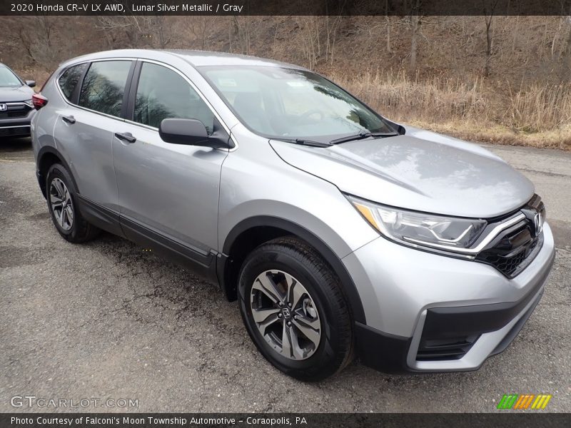 Lunar Silver Metallic / Gray 2020 Honda CR-V LX AWD