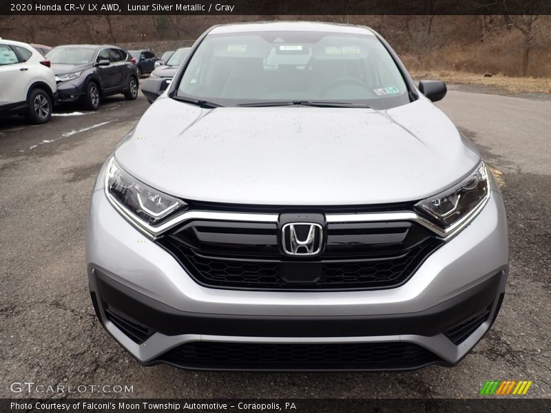 Lunar Silver Metallic / Gray 2020 Honda CR-V LX AWD