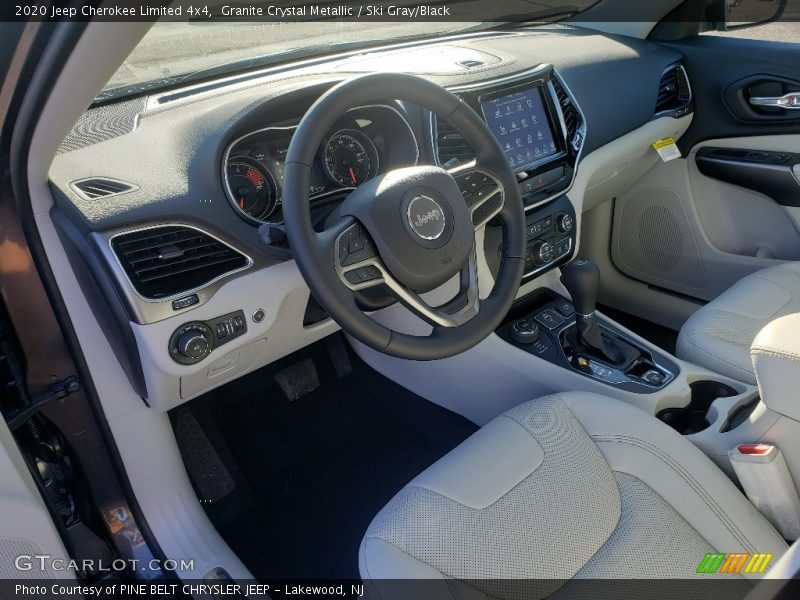 Granite Crystal Metallic / Ski Gray/Black 2020 Jeep Cherokee Limited 4x4