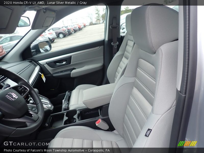 Lunar Silver Metallic / Gray 2020 Honda CR-V LX AWD
