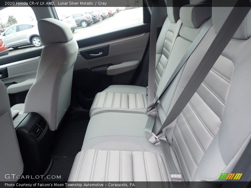 Lunar Silver Metallic / Gray 2020 Honda CR-V LX AWD