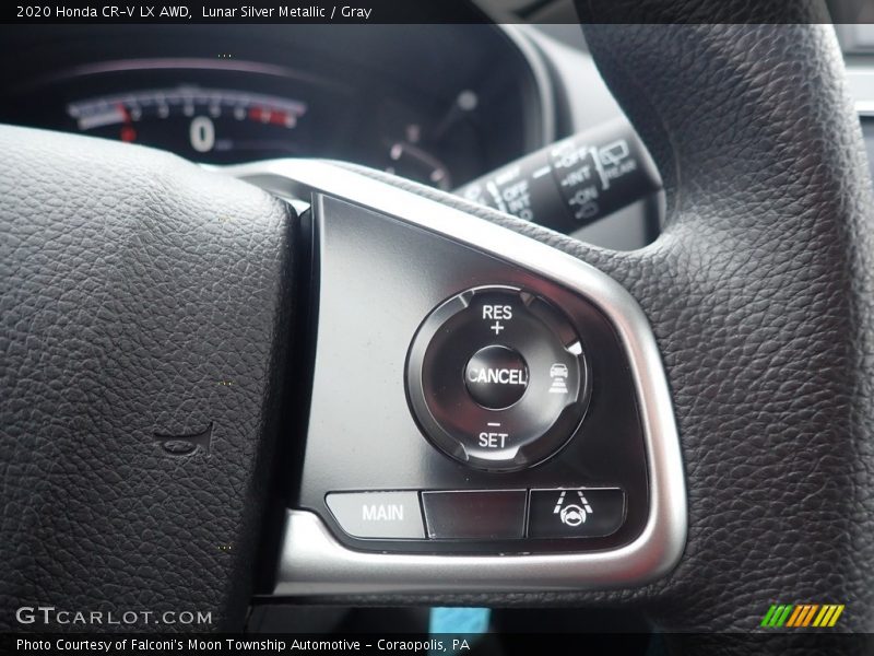 Lunar Silver Metallic / Gray 2020 Honda CR-V LX AWD