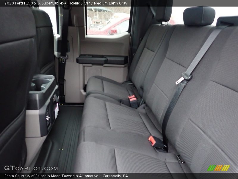 Iconic Silver / Medium Earth Gray 2020 Ford F150 STX SuperCab 4x4