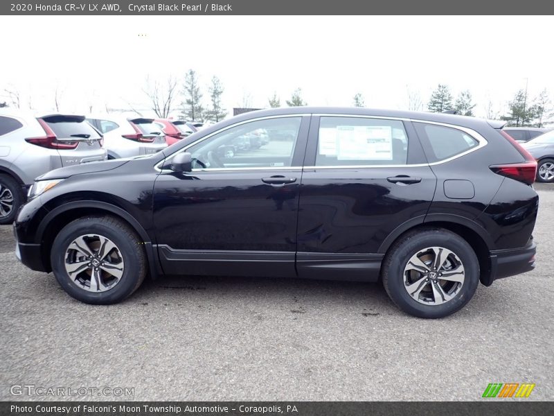 Crystal Black Pearl / Black 2020 Honda CR-V LX AWD