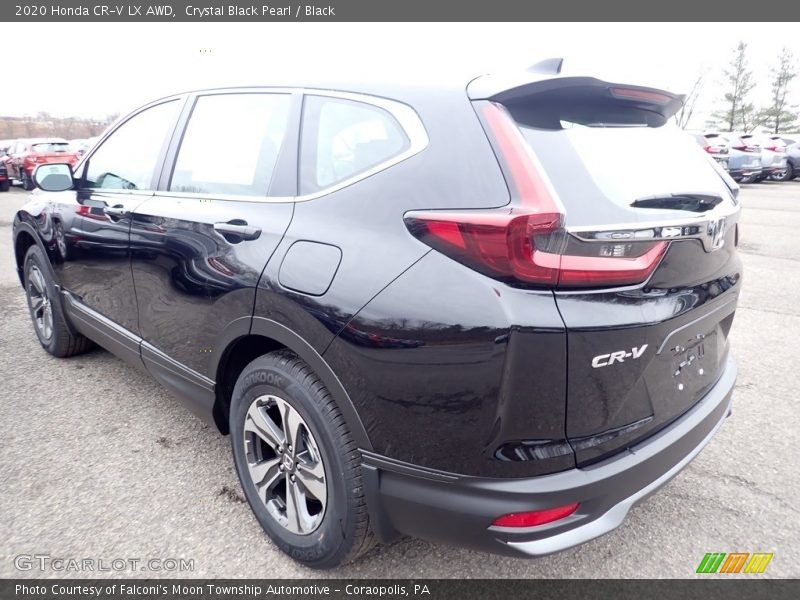 Crystal Black Pearl / Black 2020 Honda CR-V LX AWD