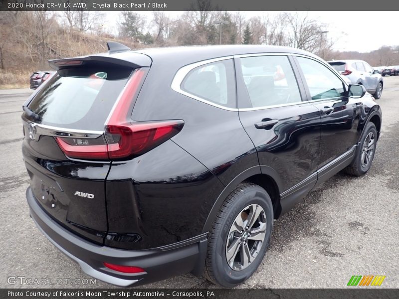 Crystal Black Pearl / Black 2020 Honda CR-V LX AWD