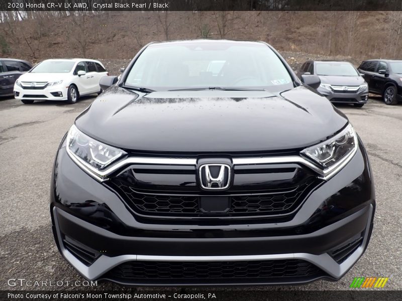 Crystal Black Pearl / Black 2020 Honda CR-V LX AWD