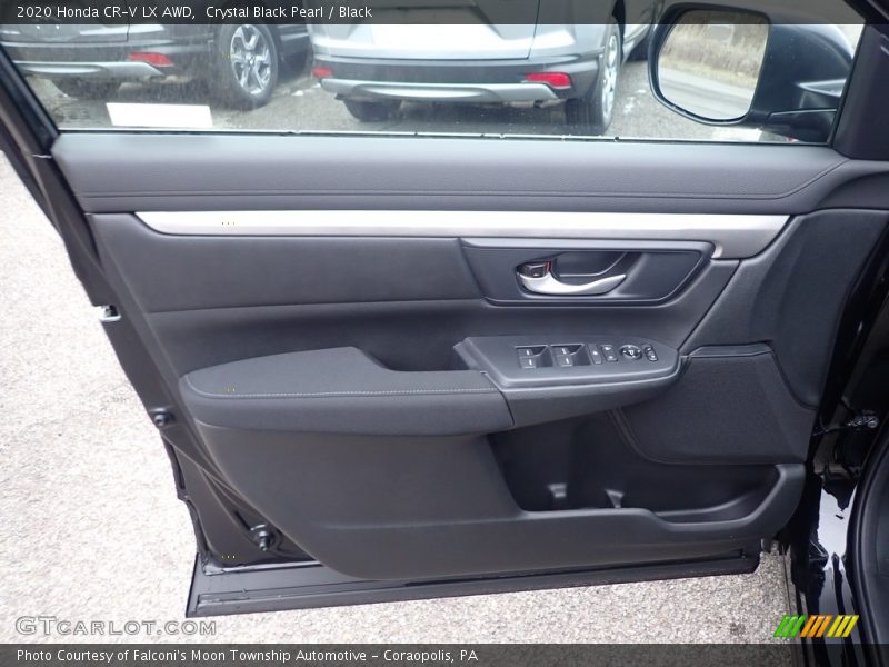 Crystal Black Pearl / Black 2020 Honda CR-V LX AWD