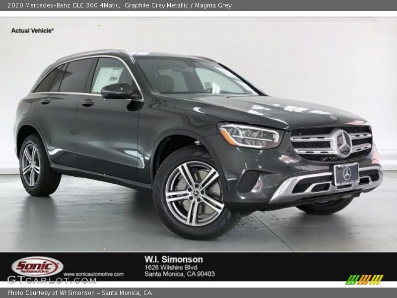 Graphite Grey Metallic / Magma Grey 2020 Mercedes-Benz GLC 300 4Matic