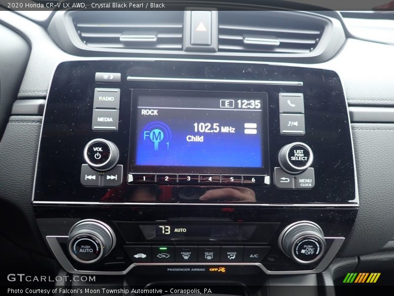 Crystal Black Pearl / Black 2020 Honda CR-V LX AWD