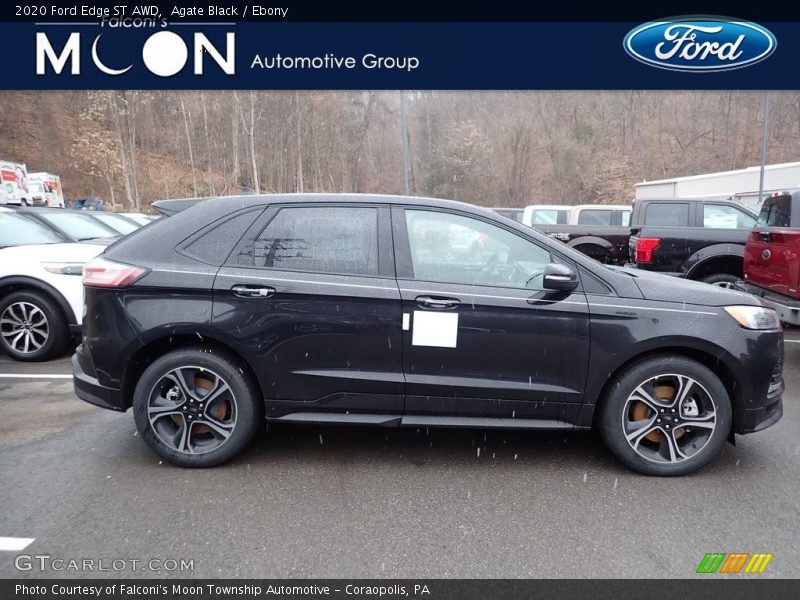 Agate Black / Ebony 2020 Ford Edge ST AWD