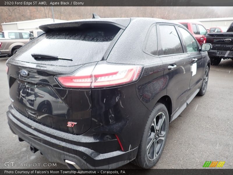 Agate Black / Ebony 2020 Ford Edge ST AWD